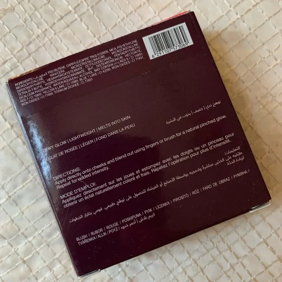 Huda Beauty Love Fest Cream Blush in Burning Cherry BNIB